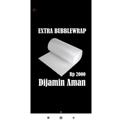 

Tambahan Extra bubble warp