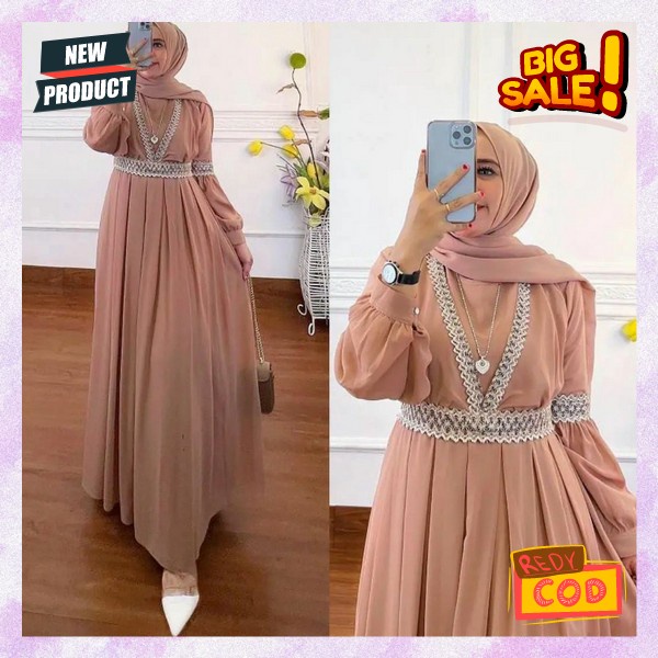Games Casual Perempuan Gamis Lebaran Gami Fashion Muslim Baju Gamis Wanit Baju Gamis Remaja Dres Sya