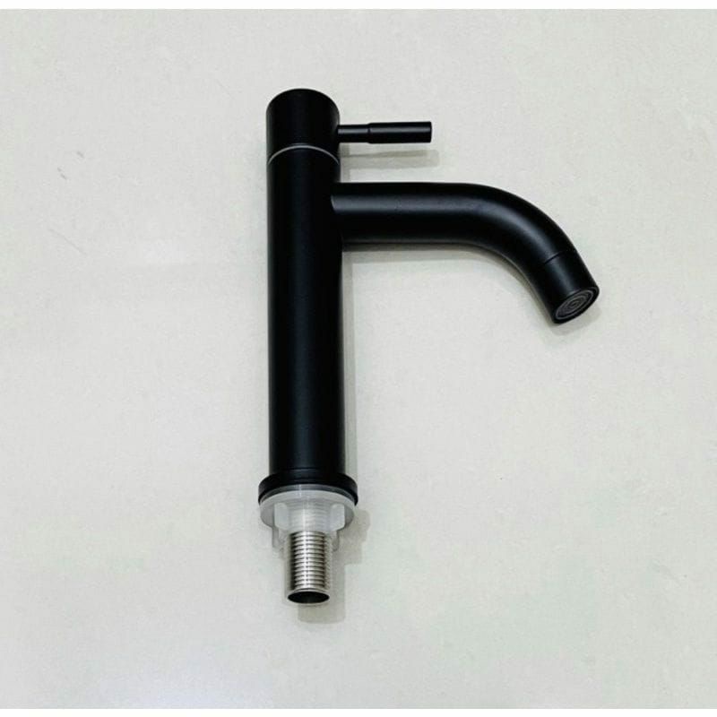 Keran wastafel BLACK HITAM 20cm / 30cm Stainless SUS304 PROMO TERMURAH