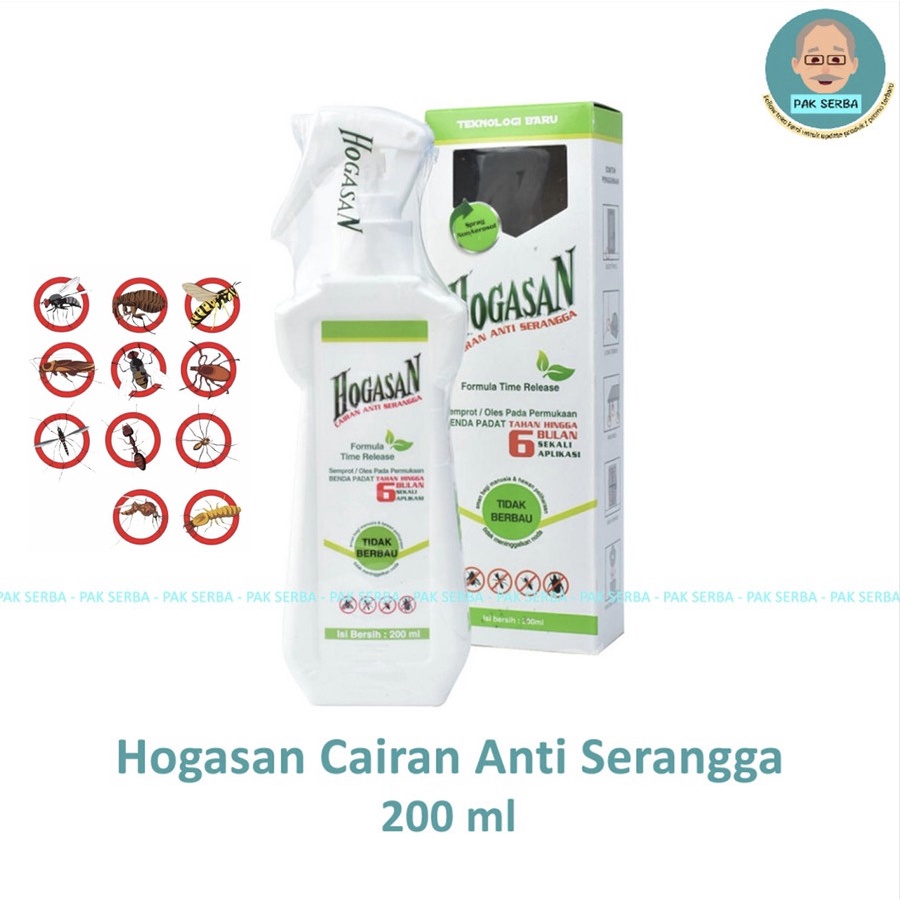 Hogasan Cairan Anti Serangga 200ml