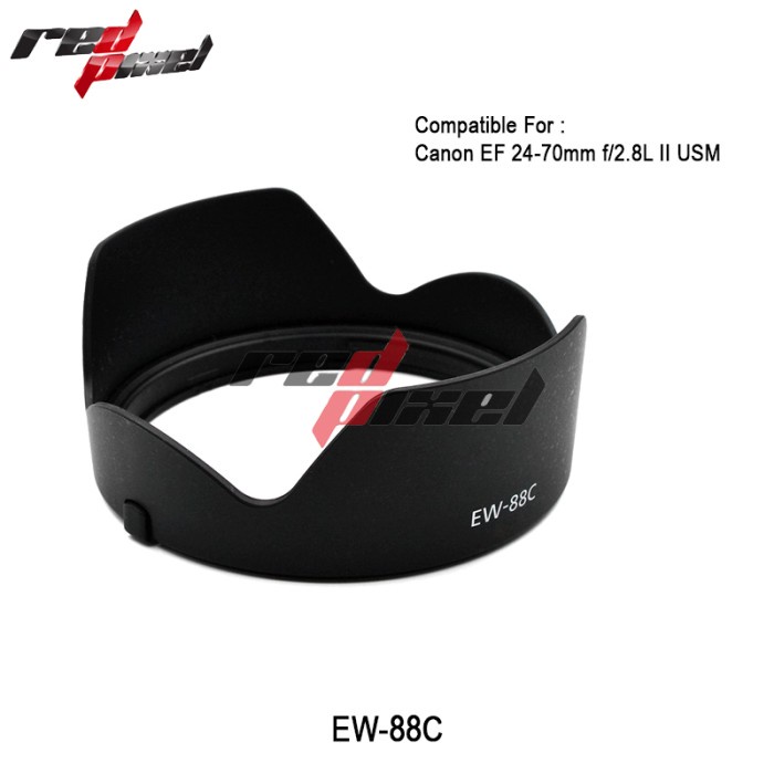 Hood Lens Hood Ew-88C For Canon 24-70Mm F/2.8L Ii Usm