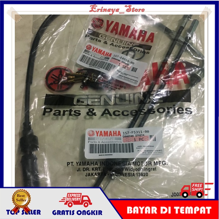 1S7 Kabel Gas Throttle Tali Selang Motor Yamaha Jupiter MX Old Lama