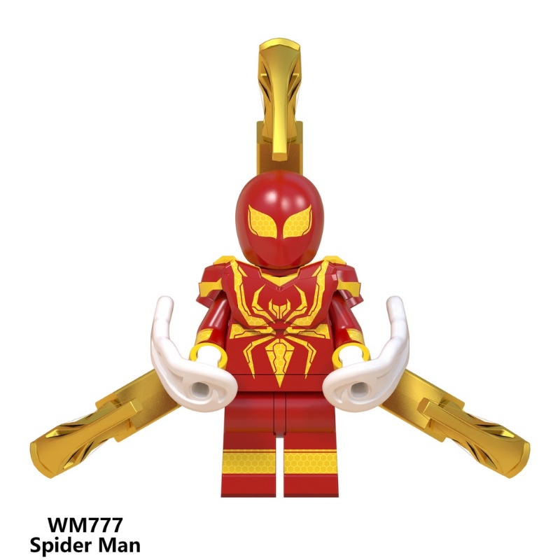 Wm6071 Mainan Action Figure Minifigures Model Spiderman Quentin Beck Marvel Super Hero Untuk Hadiah