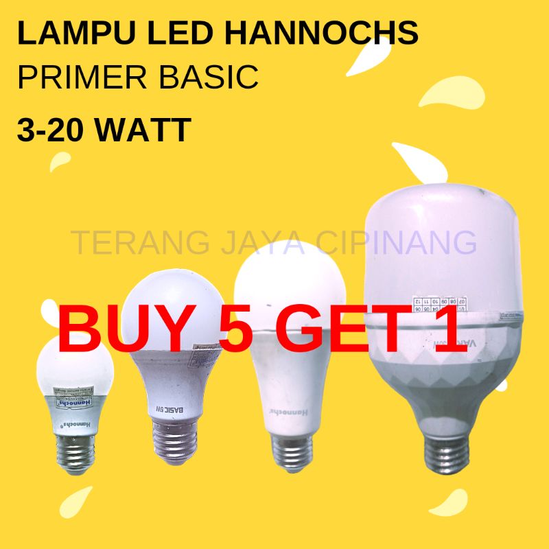 Jual Lampu Led Hannochs Basic Primer Rekondisi/Seken ON Nyala Terang ...