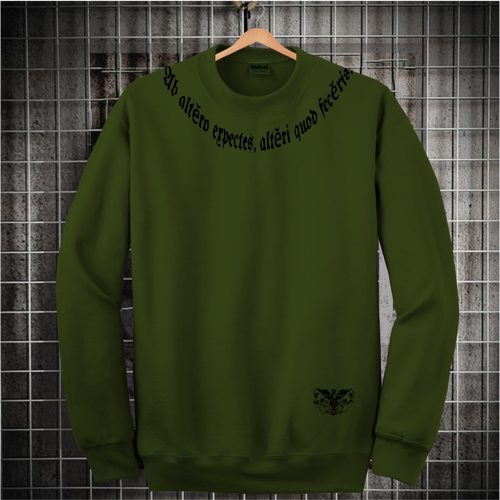 Sweater Crewneck pria terbaru GOD AMORE / crewneck kekinian kwalitas distro