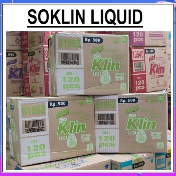 SO KLIN / Soklin LIQUID CAIR SACHET 1DUS / KARTON ALL VARIAN (500)
