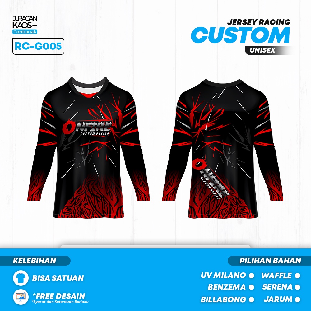 JERSEY RACING PREMIUM LENGAN PANJANG