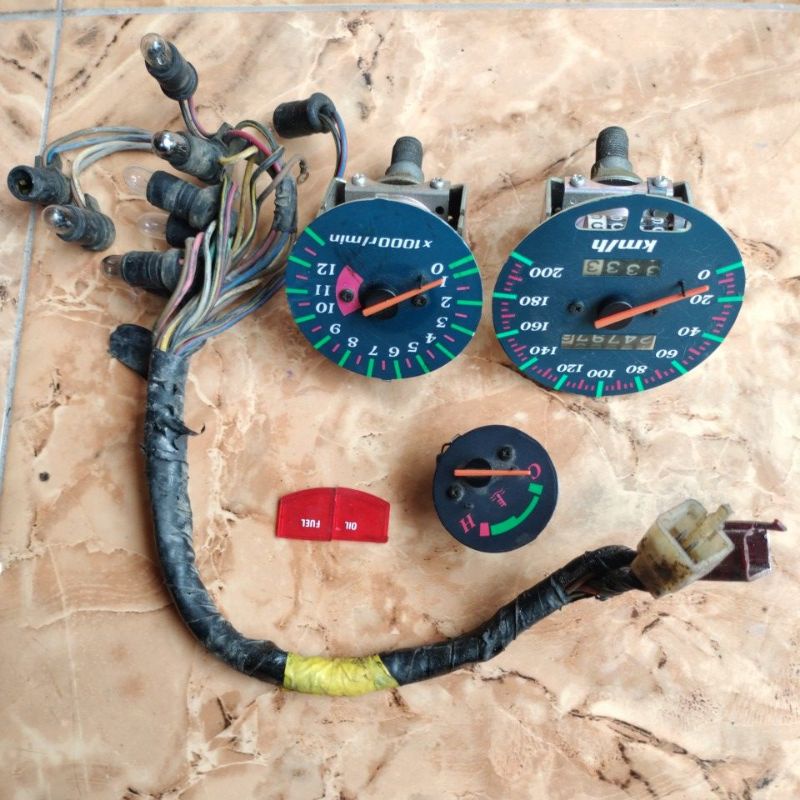 MESIN SPIDOMETER KAWASAKI NINJA R LAMA/OLD/KIS ORIGINAL COPOTAN