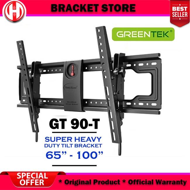 bracket tv breket tv EMMY MOUNT DF90T breket DF 90T 65 - 100 Inch