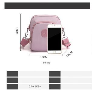 HappyOnshop -  Tas selempang wanita N-62 tas import wanita selempang nilon