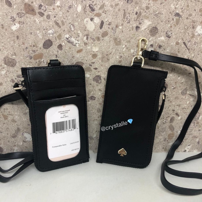 

KS JAE CARD CASE LANYARD BLACK NYLON DOMPET HOT SALE