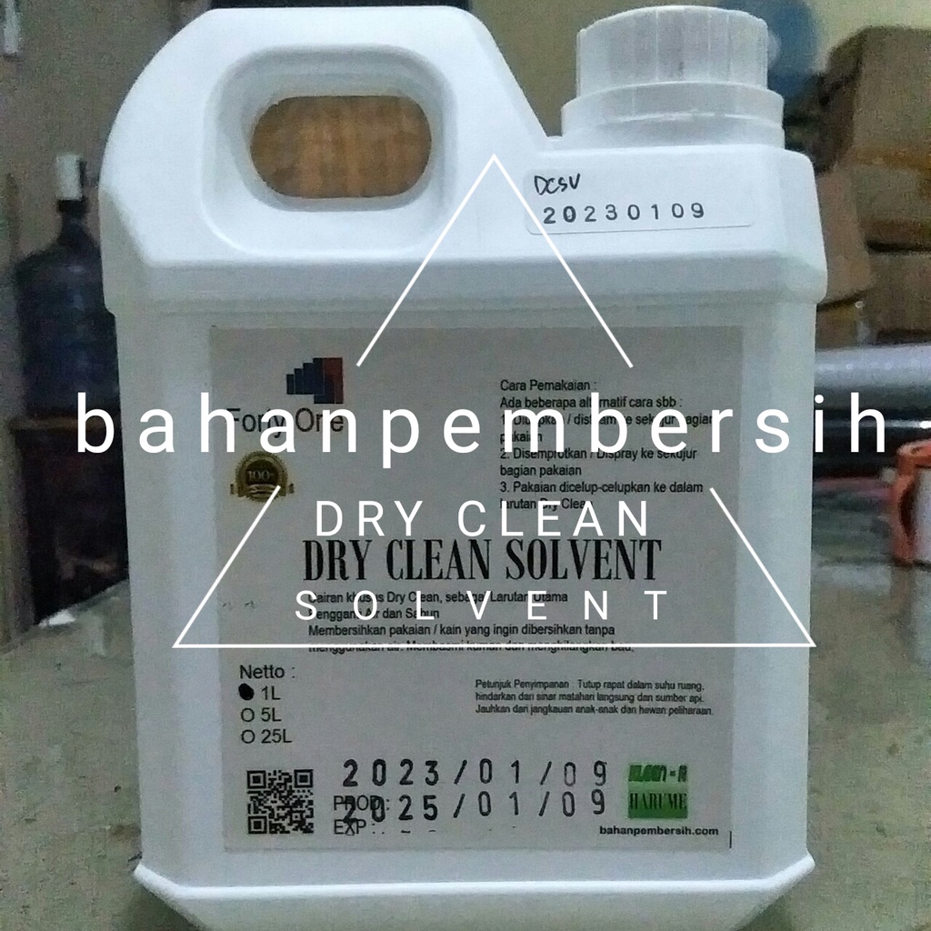 Dry Clean Solvent @ 1 Literan Forty One Kleen-R Harume
