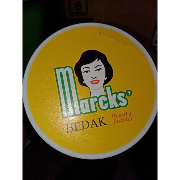 bedak marcks creme/rose