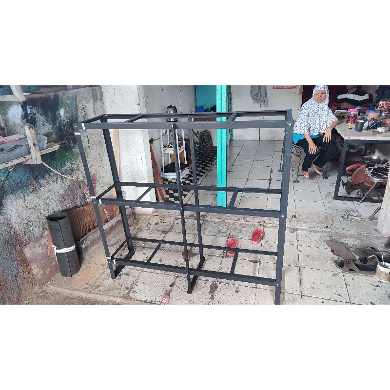 Rak Aquarium 120x30 3 susun / Rak Serbaguna / Rak Barang