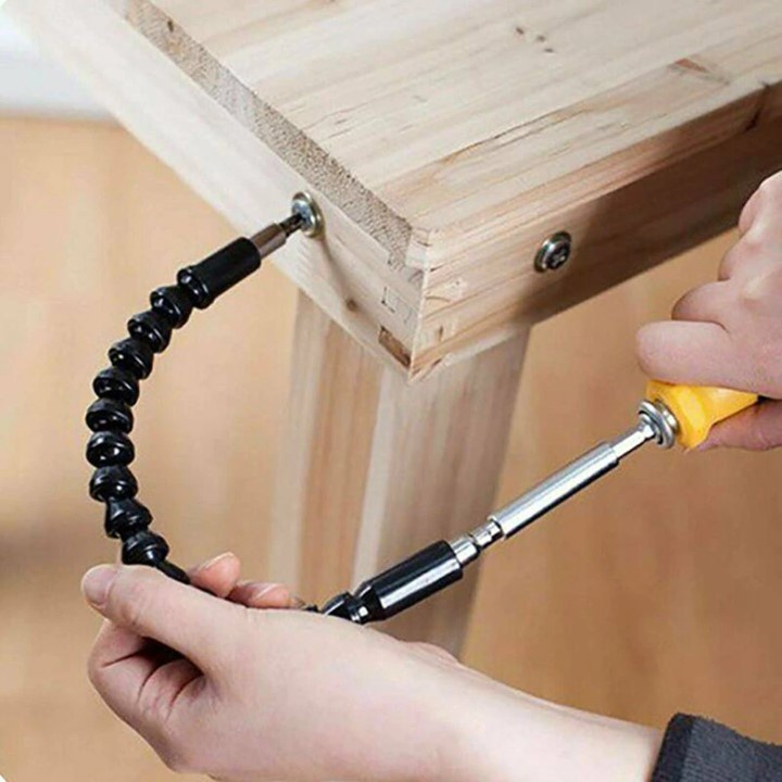 Sambungan Kepala Obeng Bor Flexible Extension Screwdriver Fleksibel