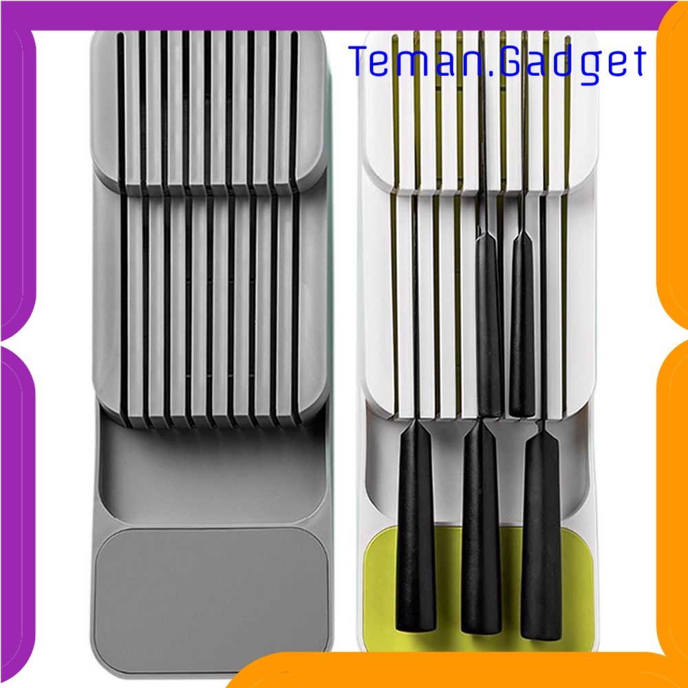 TG - DPR Hung Kai Rak Organizer Dapur Tempat Pisau Cutlery Storage Box - PP23
