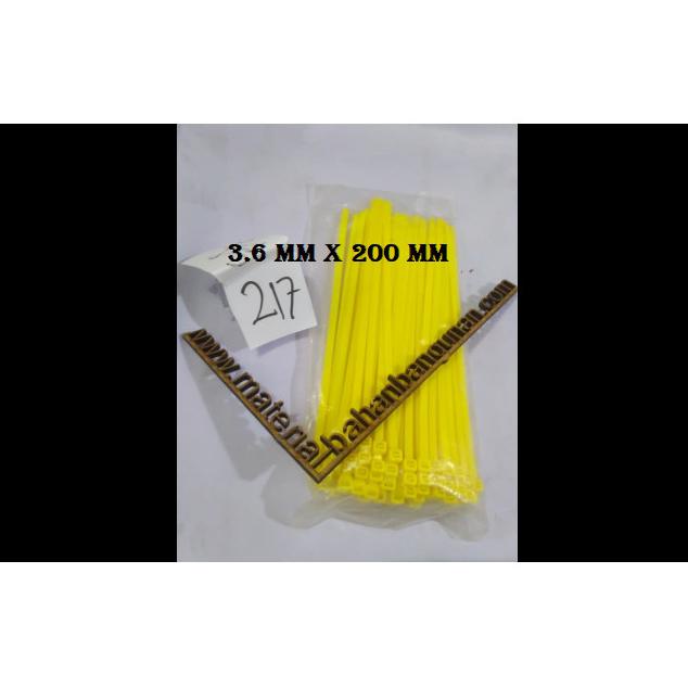 

GROSIR cable ties warna kuning 4.8 mm x 200 mm kabel tis pengikat citrab44 Segera Beli