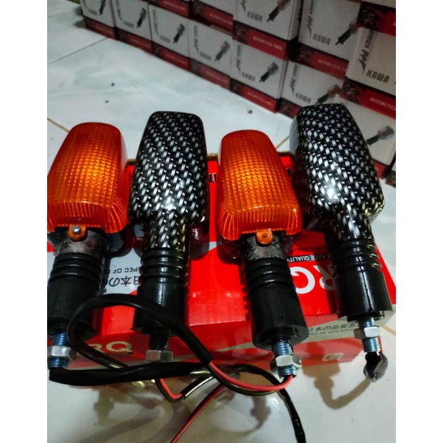 Lampu Sen Rx-King New Karbon Kualitas Terbaik