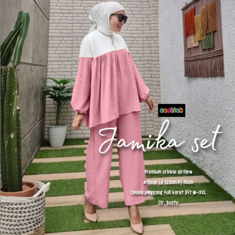 JAMIKA SET BAJU WANITA TERBARU