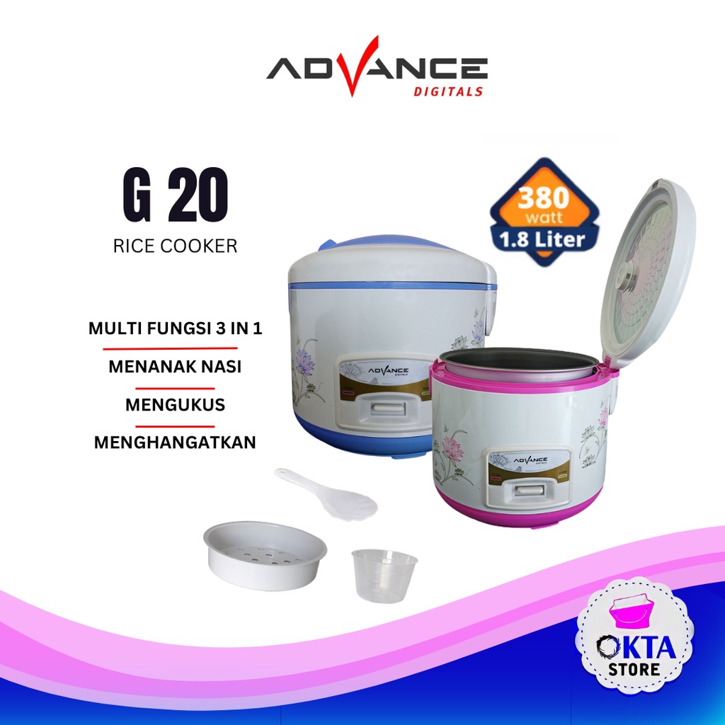 Advance Magic Com Rice Cooker G20 3in1 1,8L