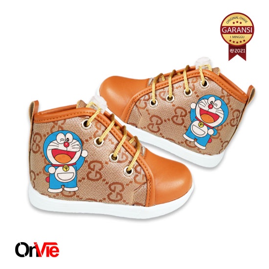 Sepatu Boots Anak Perempuan Doraemon / GG Boots Kids Korean