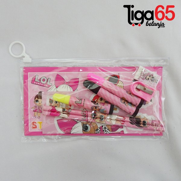 365 STATIONERY SET #40856 (8008-1) Buku &amp; Alat Tulis Anak / Karakter Fancy Gambar Lucu