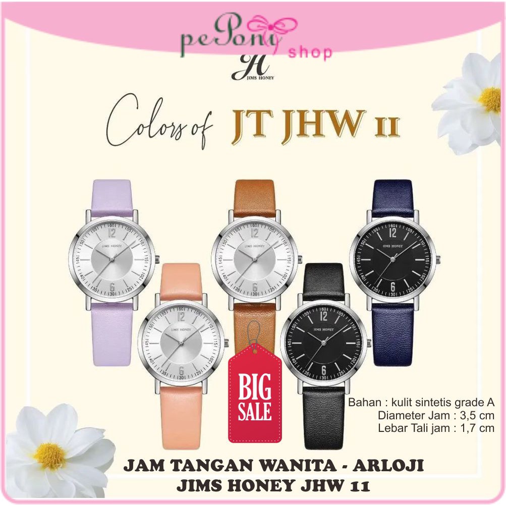 Jam Tangan Wanita - Arloji Wanita JIMS HONEY JHW 11- Arloji Cantik SALE MURAH