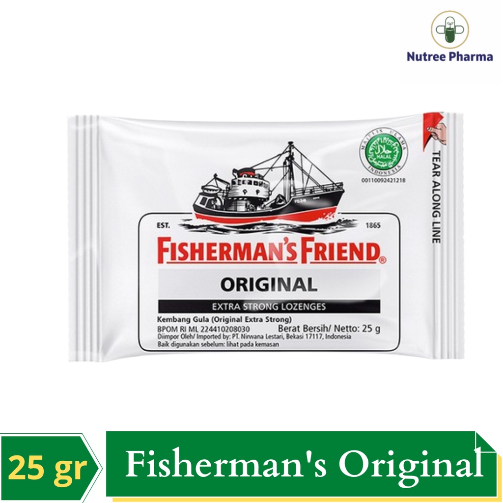 

Permen Fisherman's Friend Original Extra Strong 25 gr