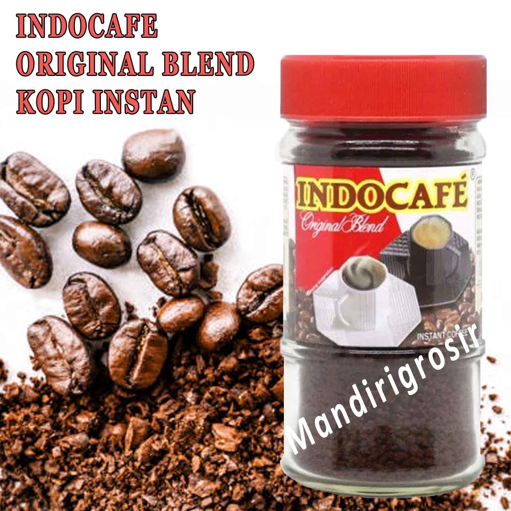 Kopi* Indocafe* Original blend* Botol 100g