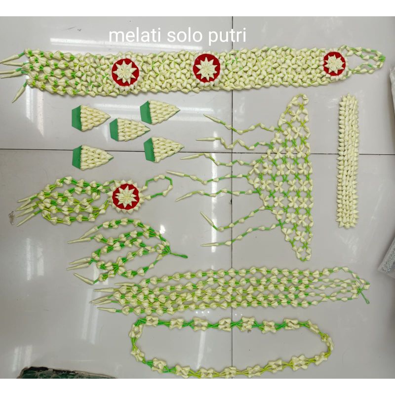 Melati imitasi premium, ronce melati lengkap