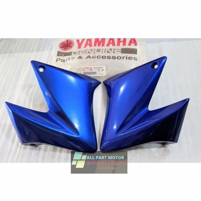 COVER SAYAP TANGKI VIXION OLD LAMA KANAN KIRI BIRU ORIGINAL YGP