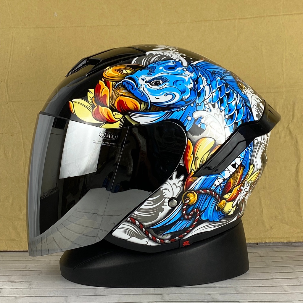 Rsix Helm Half Face Motif series SNI