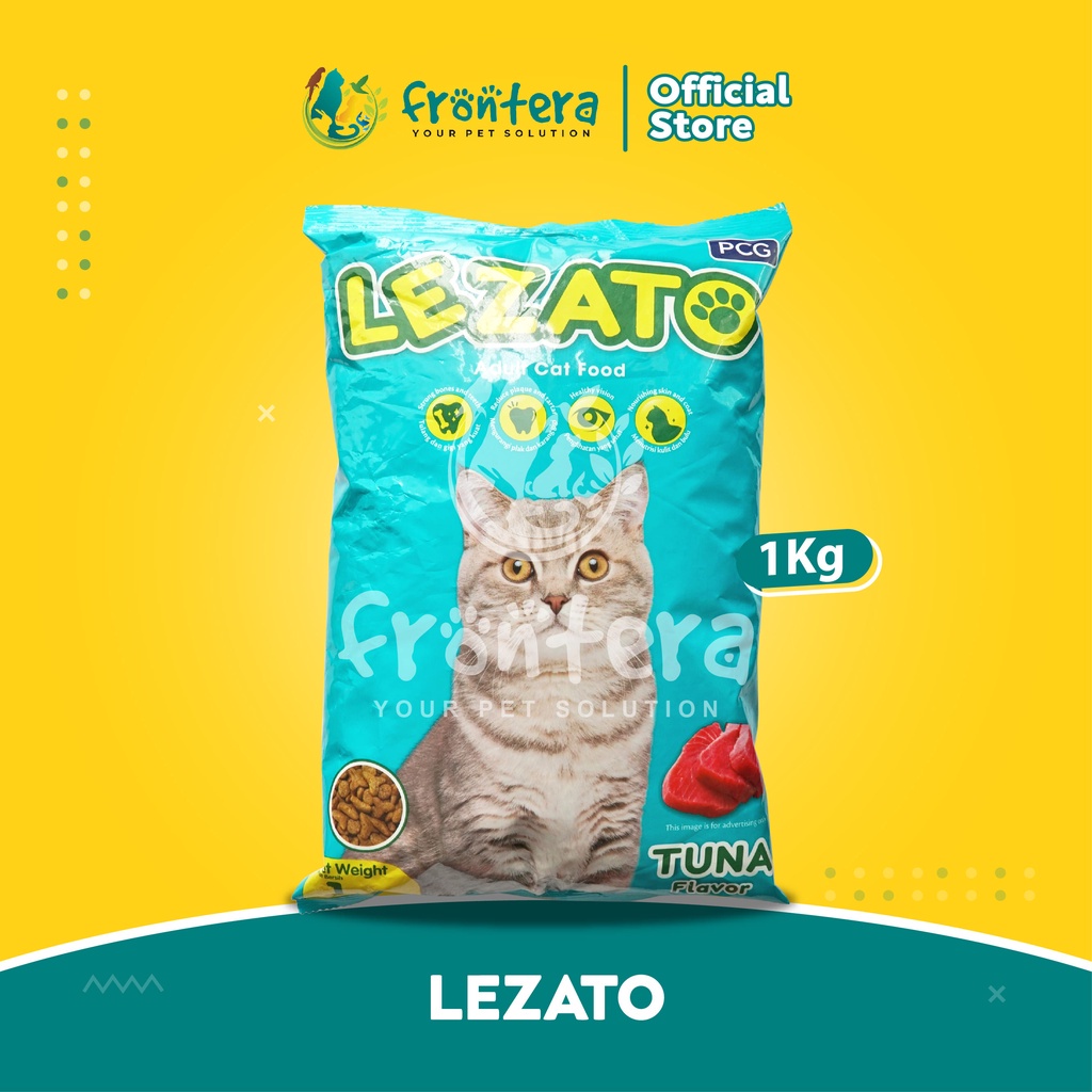 LEZATO  (TUNA)  Freshpack 1KG  Adult Cat Food  Makanan Kucing Dewasa