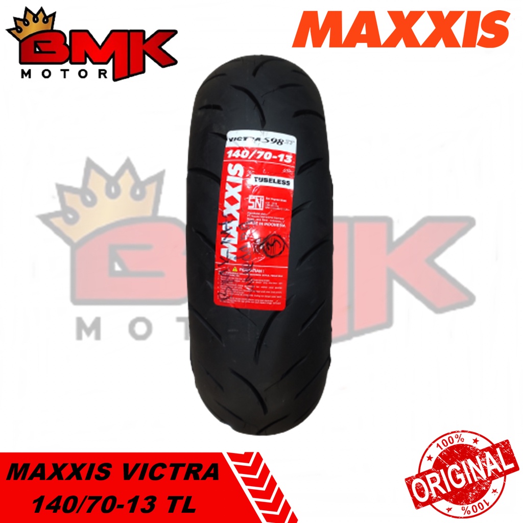 BAN MAXXIS VICTRA 140/70-13 TUBELESS