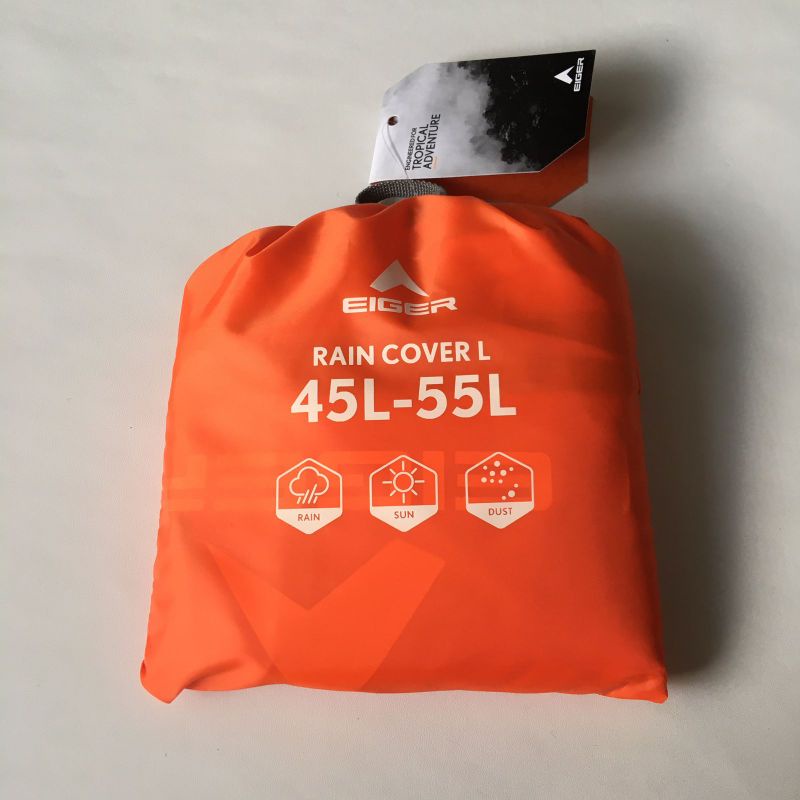 Raincover Tas Carrier Eiger1989 45L 55L Coverbag L