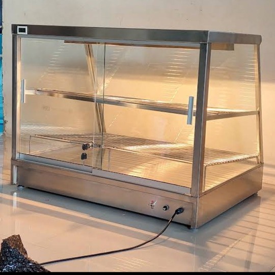 Warmer Electric Food Warmer Display / Pemanas Ayam Goreng (Staniless)