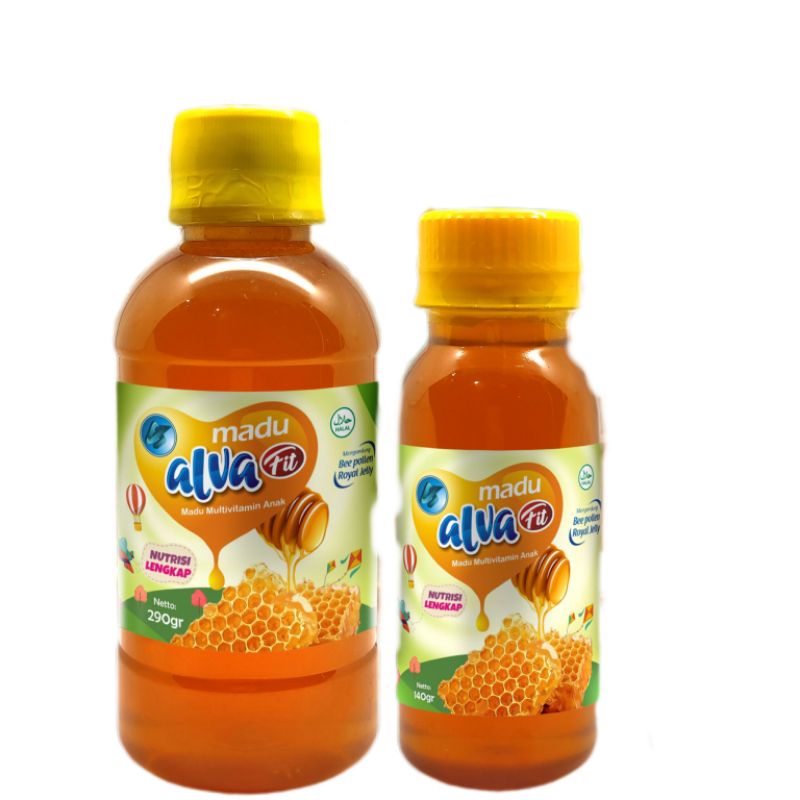 

Madu Alva Fit nafsu makan anak 290gr