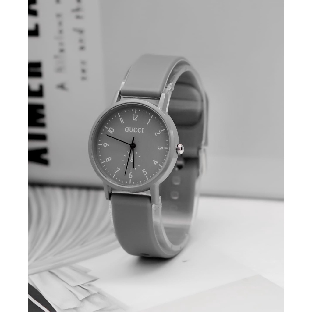 PA Jam Tangan Quartz Strap PU Analog Casual Gaya Retro Wanita &amp; Pria Ulzzang Watch Korean Fashion RM071