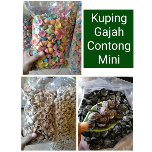 kuping gajah contong mini✓kacang telor✓onde2 pecah kemasan 500gr