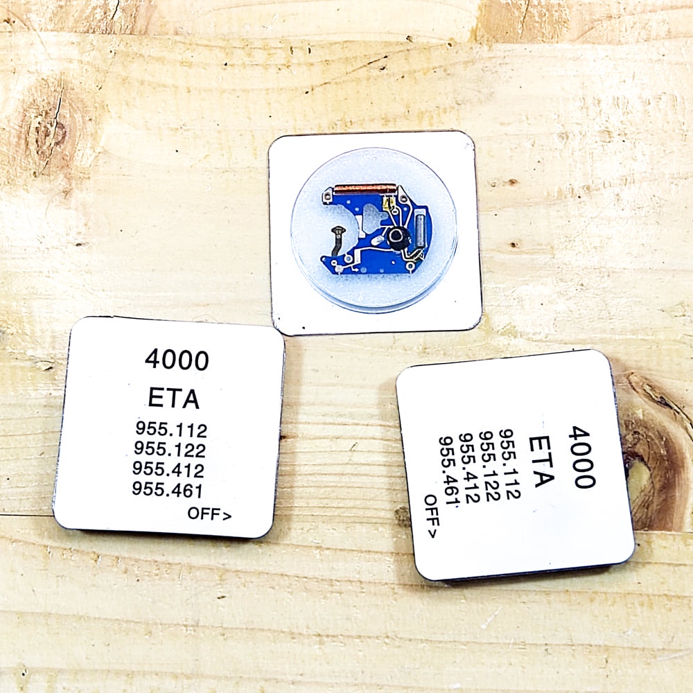 IC MESIN JAM ETA 4000 IC JAM SWISS ETA 955.112/122/412/461 BIRU