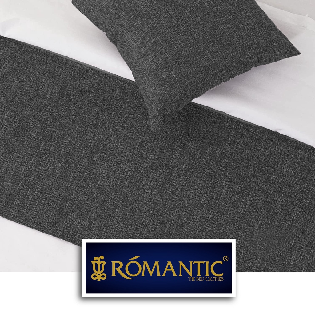Bed Runner / Selendang kasur Graphite by ROMANTIC standard Hotel minimalis