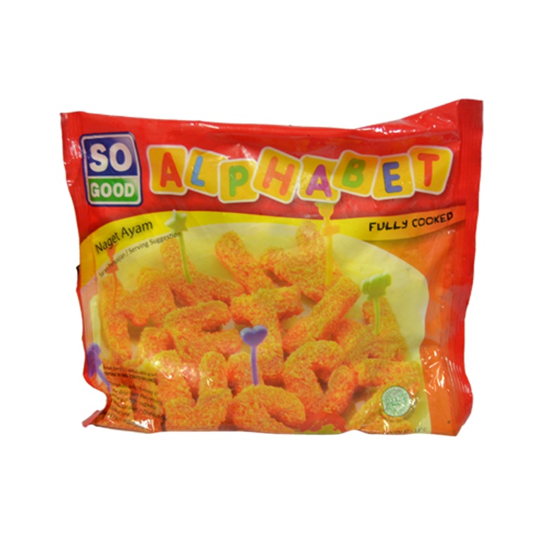 

So Good Chicken Alphabet 400Gr