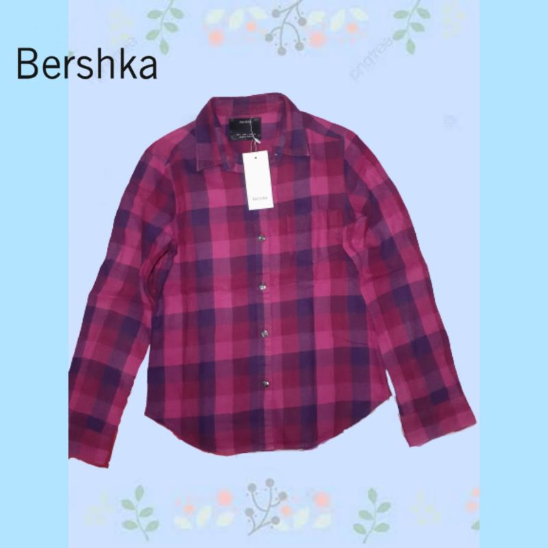 Original Bershka Kemeja Flanel