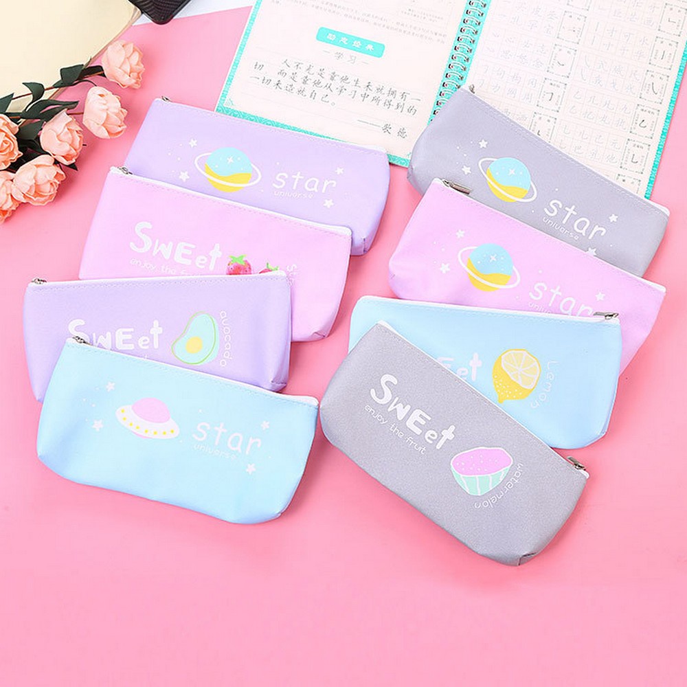 

Tempat Pensil Buah Sweet Simple Perlengkapan Sekolah Lucu / Tempat Penyimpanan Pulpen Alat Tulis Pencil Case Fruit Import Stockami A51