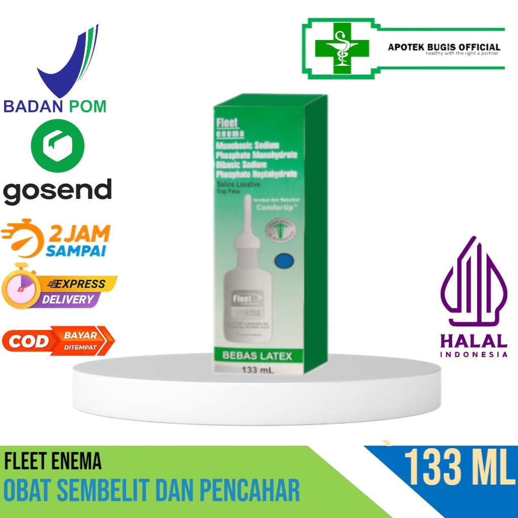 Fleed Enama - Obat sembelit dan Sebagai Pencahar Size 133 ML