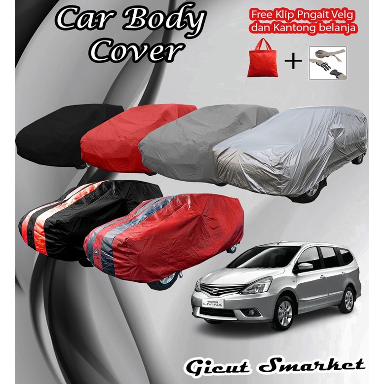 selimut sarung cover mobil nissan Grandlivina grand livina free pengikat ban