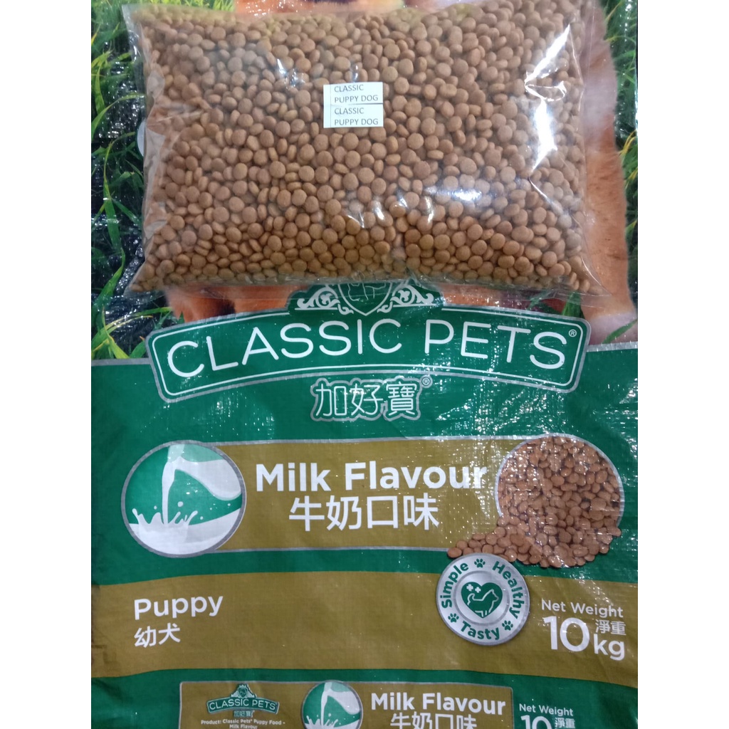 Classic Dog Puppy Milk Flavour 1kg dry food dog