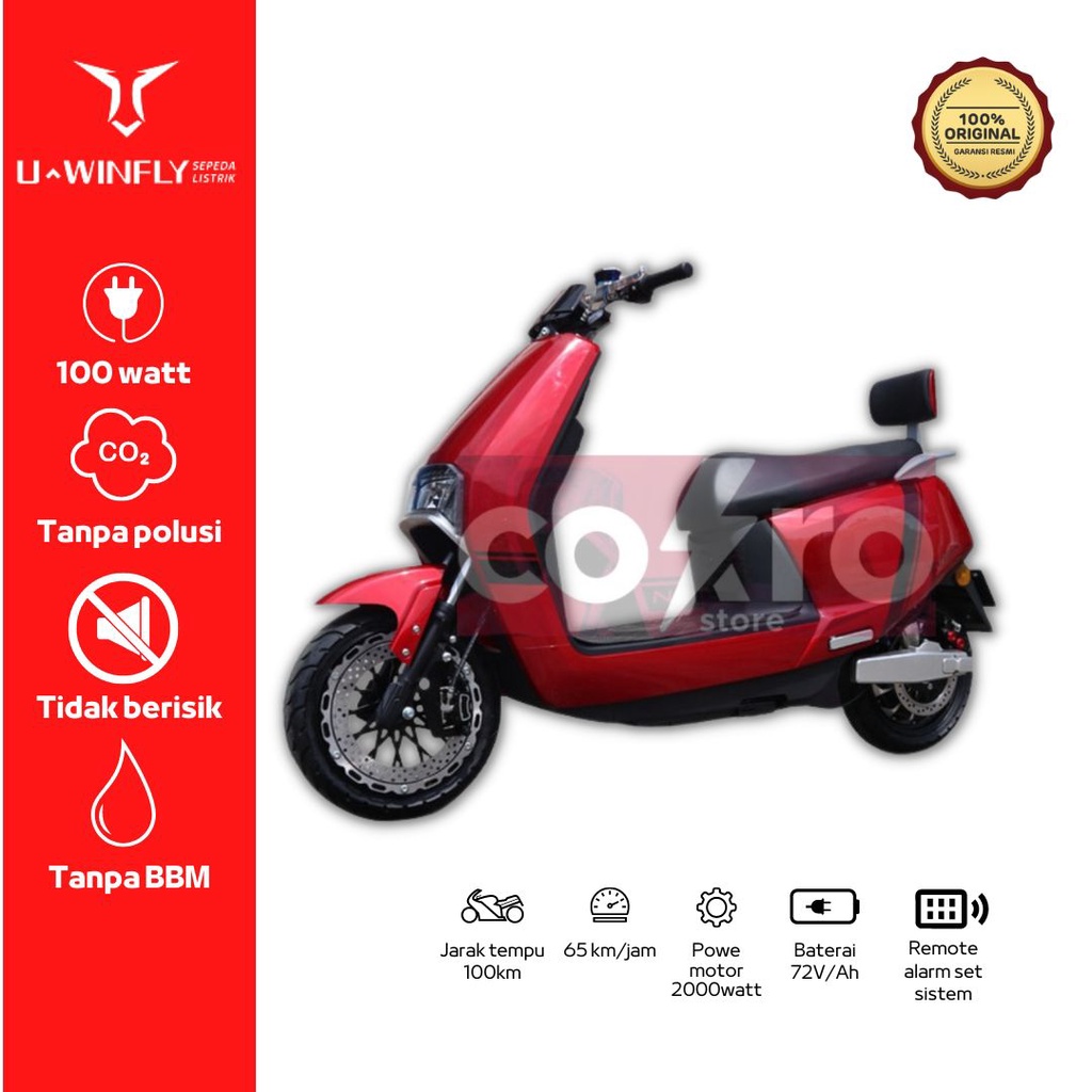 cokrostore23 Motor Listrik Uwinfly N9 pro Lisensi Resmi