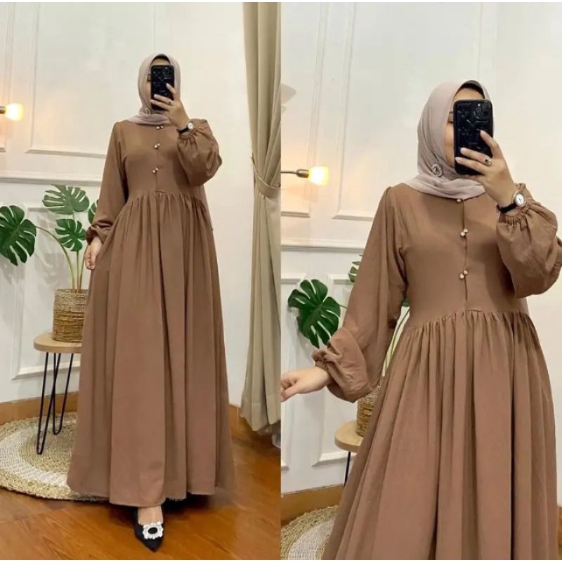 GAMIS CLARISA GAMIS WANITA TERBARU 2023 KEKINIAN VIRAL GAMIS WANITA CRINKLE AIRFLOW GAMIS WANITA LENGAN PANJANG GAMIS WANITA JUMBO GAMIS WANITA IMPROT GAMIS WANITA REMAJA GAMIS WANITA SYAR'I GAMIS WANITA SIZE S M L XL XXL XXXL