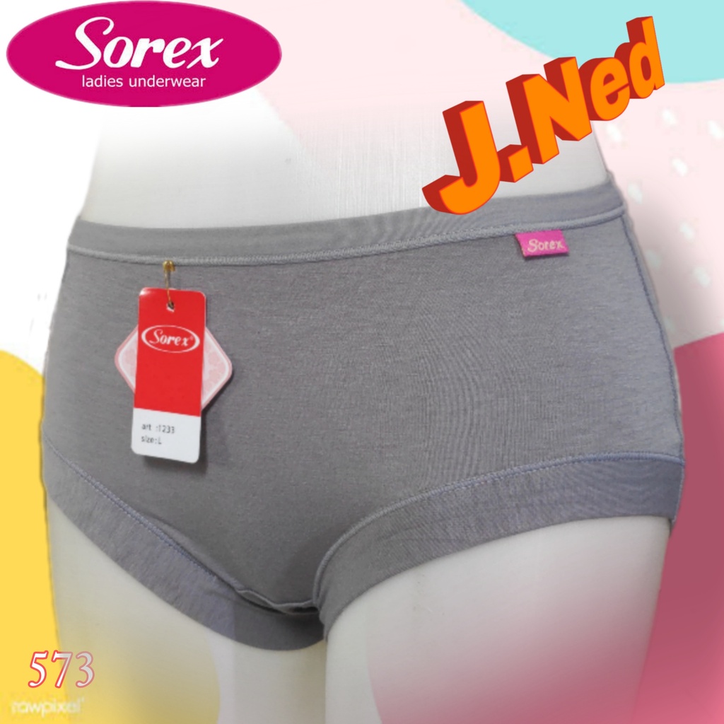 J573 CELANA DALAM WANITA SOREX KATUN SOFT AND COMFORT M -XXL